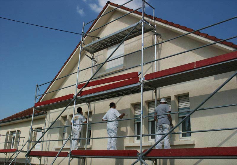 La Lorraine - Peinture façade maison