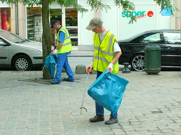 La Lorraine - Nettoyage des rues et parkings